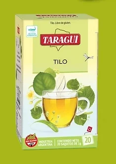 TARAGUI TE DE TILO X 20 UN.