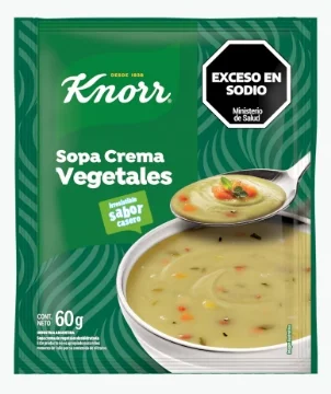 KNORR SOPA QUICK VEGETALES X 5 UN.