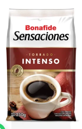 BONAFIDE CAFE SENSACIONES INTENSO X 125 GRS.