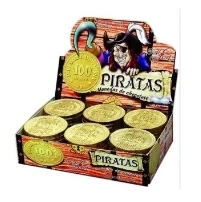 FEL FORT MONEDAS PIRATAS X 60 UN.