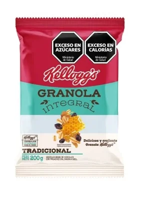 KELLOGG ´S GRANOLA TRADICIONAL POUCH X 200 GRS.