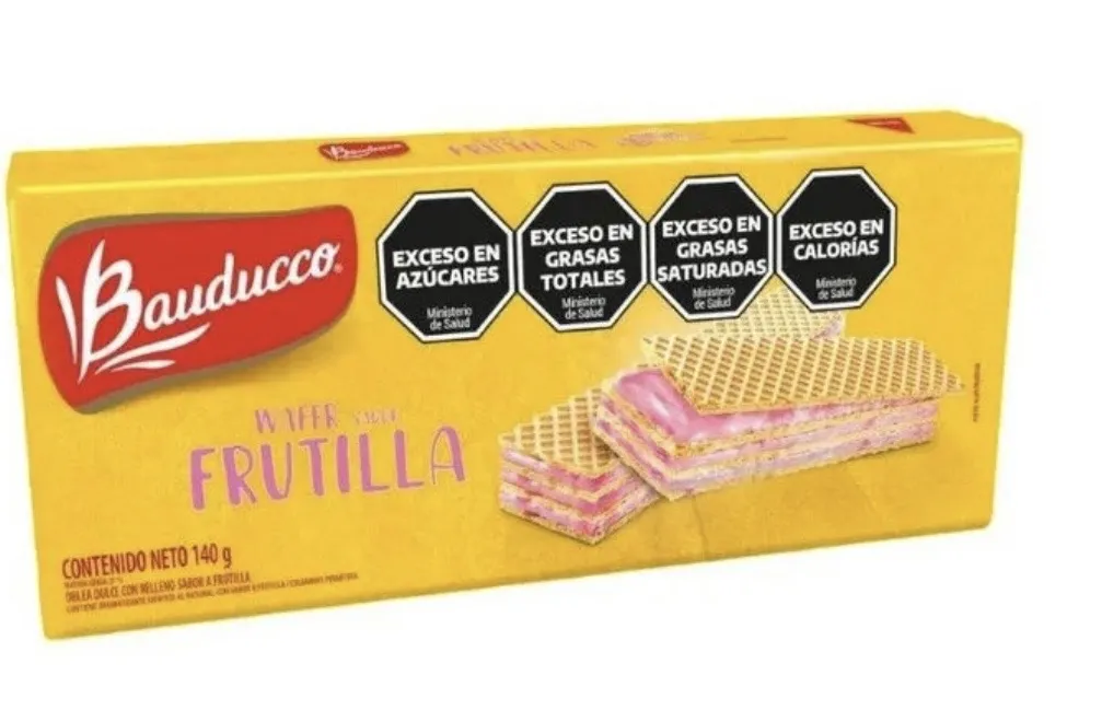 BAUDUCCO GALLETAS OBLEA FRUTILLA X 140 GRS.