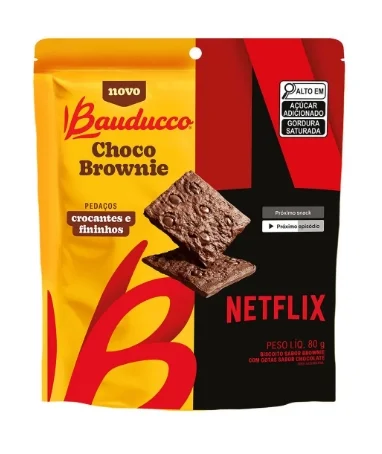 BAUDUCCO CHOCO BROWNIE SNACKS DOY PACK X 80 GRS.