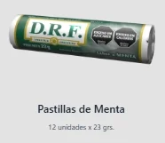 D.R.F. MENTA X 12 UN.