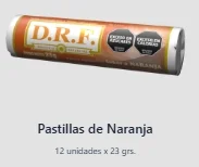 D.R.F. NARANJA X 12 UN.