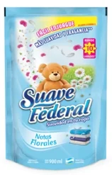 SUAVE FEDERAL SUAVIZANTE CLASICO LIBRE ENJUAGUE X 900 ML.
