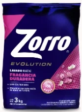 ZORRO JABON POLVO EVO. FRAG. DURADERA X 3 KGR.