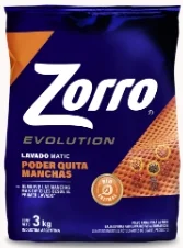 ZORRO JABON POLVO EVO. QUITAMANCHA X 3 KGRS.