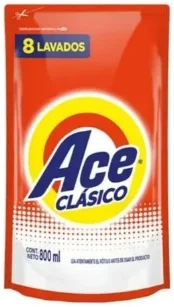ACE LIQUIDO CLASICO DOY PACK X 800 ML.