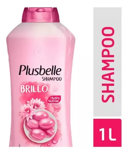 PLUSBELLE SHAMPOO (ROSA) BRILLO X 1 LT.