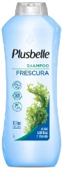 PLUSBELLE SHAMPOO (AZUL) FRESCURA X 1 LT.