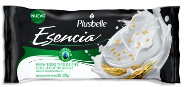 PLUSBELLE JABON ESENCIA TODO TIP. PIEL PACK X 3 UN.